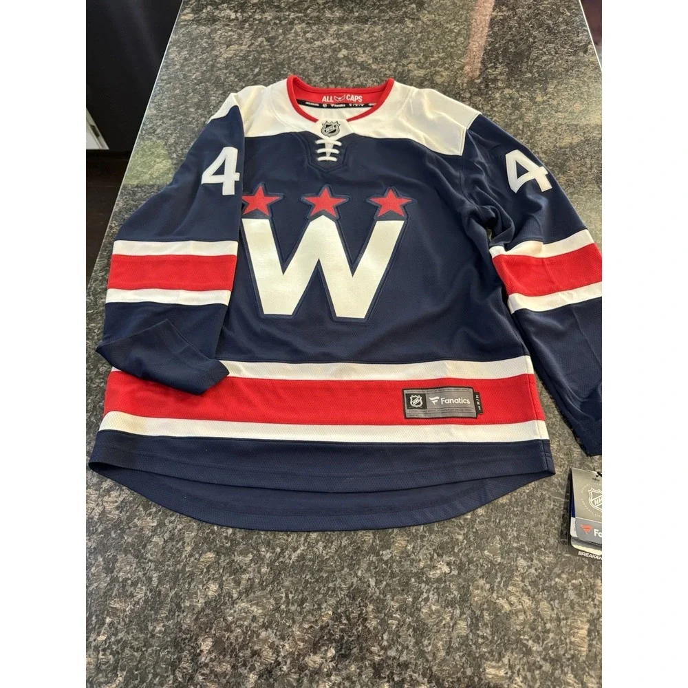 Washington Capitals Tom Wilson adidas Alternate Authentic Pro-Player Jersey‎